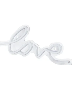 Conjunto De 3 Decoracoes Em Led Neon Rosa Susie
