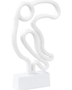 Conjunto De 3 Decoracoes Em Led Neon Multicolor Mabel