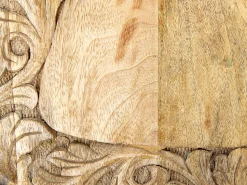 Conjunto De 2 Mesas De Apoio Em Madeira Clara De Mango Saora