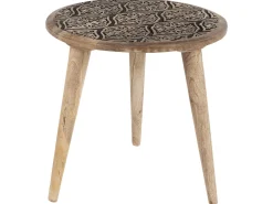 Conjunto De 2 Mesas De Apoio Em Madeira Clara De Mango Sharma