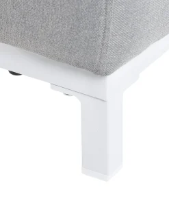 Conjunto De 2 Poltronas De Jardim Cinzento Claro E Branco Rovigo