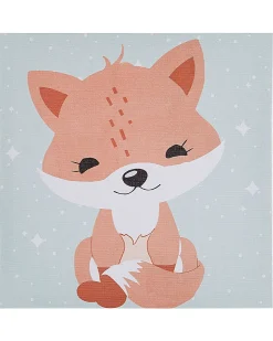 Conjunto De 4 Quadros Com Desenhos Infantis Multicoloridos 30 X 30 Cm Bombi