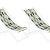 Conjunto De 2 Tecidos Multicolor Folhas De Arvore Para Espreguicadeiras Anzio/Avellino