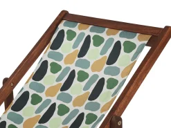 Conjunto De 2 Tecidos Multicolor De Padrao Geometrico Para Espreguicadeiras Anzio/Avellino
