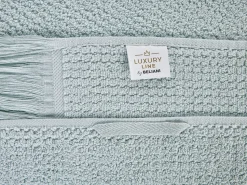 Conjunto De 2 Toalhas Em Algodao Verde Menta Atiu