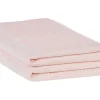 Conjunto De 2 Toalhas Em Algodao Rosa Pastel Atiu