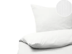 Conjunto De Capas De Edredao Em Algodao Acetinado Branco 135 X 200 Cm Avondale