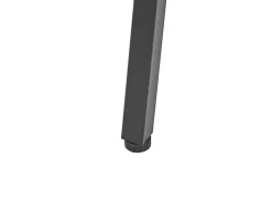 Conjunto De Escritorio Em Madeira Escura E Preto Foster/Harison