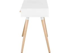 Conjunto De Escritorio Em Branco E Cinzento Escalante/Frisco