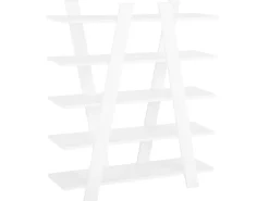 Conjunto De Escritorio Em Branco E Cinzento Escalante/Frisco