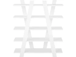 Conjunto De Escritorio Em Branco E Cinzento Escalante/Frisco