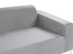 Conjunto De Jardim 5 Lugares Cinzento Claro E Branco Rovigo