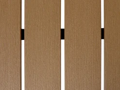 Conjunto De Jardim 6 Lugares Em Aluminio Castanho Claro E Preto Nardo