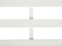 Conjunto De Jardim 5 Lugares Em Aluminio Branco E Almofadas Creme A Esquerda Messina