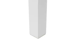 Conjunto De Jardim 5 Lugares Em Aluminio Branco E Almofadas Verdes/Creme A Esquerda Messina