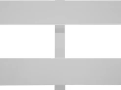 Conjunto De Jardim 5 Lugares Em Aluminio Branco E Almofadas Verdes/Creme A Esquerda Messina