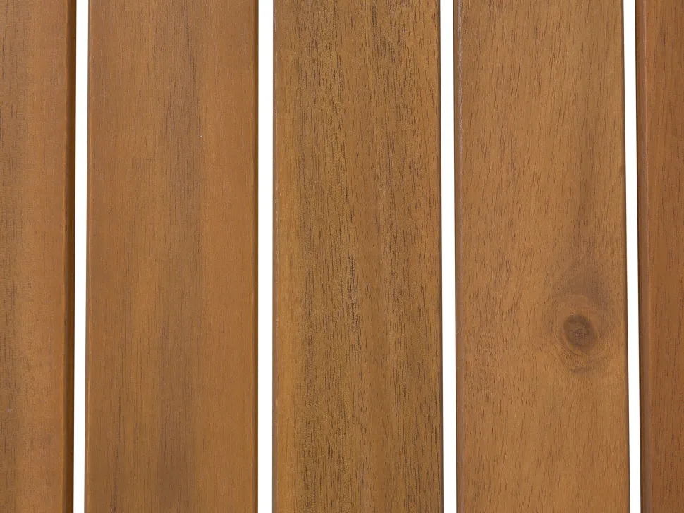 Conjunto De Jardim 2 Lugares Em Madeira De Acacia Clara A Direita Timor Ii