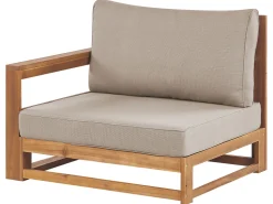 Conjunto De Jardim 4 Lugares Em Madeira De Acacia Clara A Esquerda Timor Ii