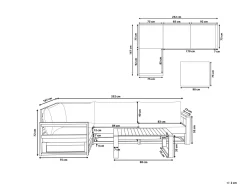 Conjunto De Jardim 4 Lugares Em Madeira De Acacia Vermelha Escura A Direita Timor Ii