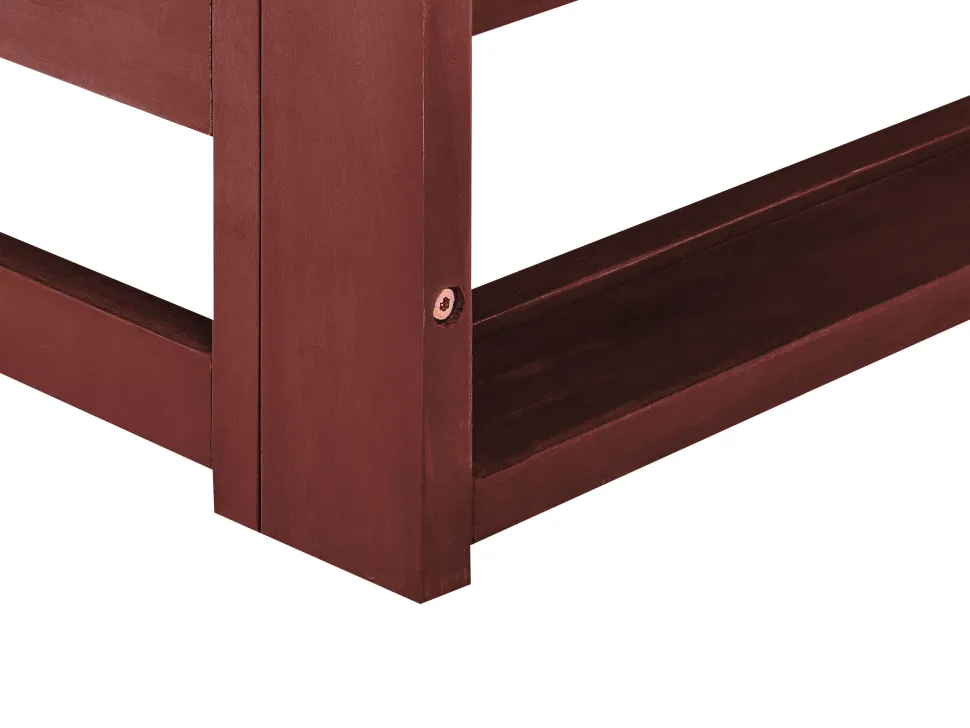 Conjunto De Jardim 4 Lugares Em Madeira De Acacia Vermelha Escura A Esquerda Timor Ii