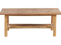 Conjunto De Jardim 4 Lugares Em Madeira Clara De Bambu Riccione