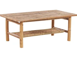 Conjunto De Jardim 4 Lugares Em Madeira Clara De Bambu Riccione