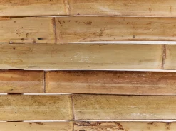 Conjunto De Jardim 4 Lugares Em Madeira Clara De Bambu Riccione