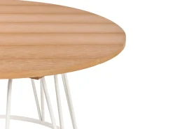 Conjunto De Jardim 4 Lugares Branco E Creme Montesilvano