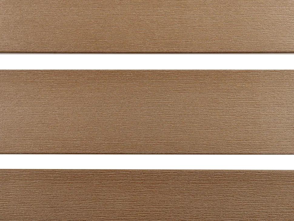 Conjunto De Jardim 6 Lugares Em Aluminio Castanho Claro E Preto 180 X 90 Cm Vernio