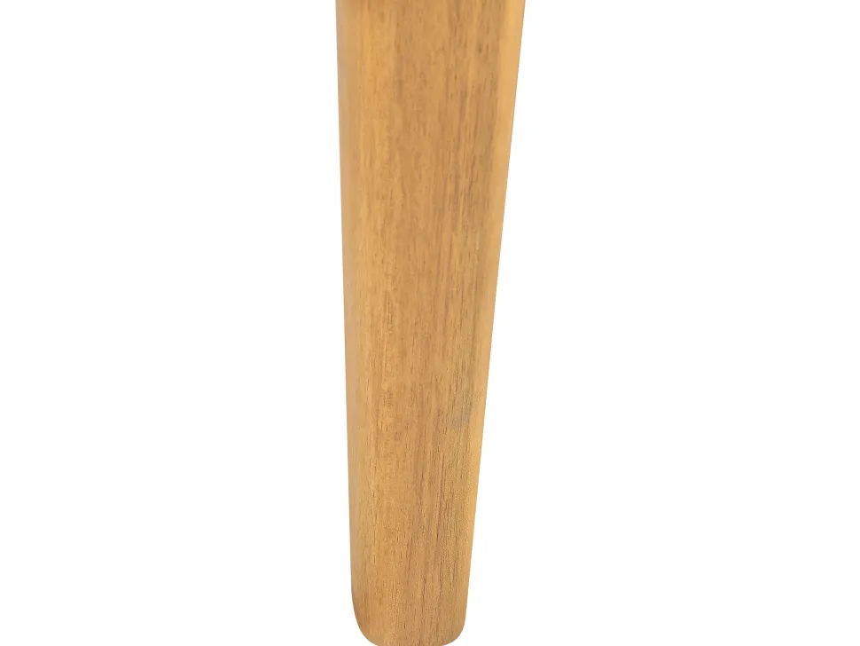 Conjunto De Jardim Com 5 Lugares Em Madeira De Acacia Castanha Clara Baratti