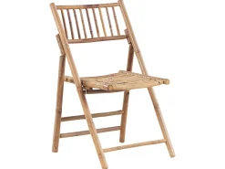 Conjunto De Jardim Com 2 Lugares Em Bambu Castanho Claro E Branco Savalletri