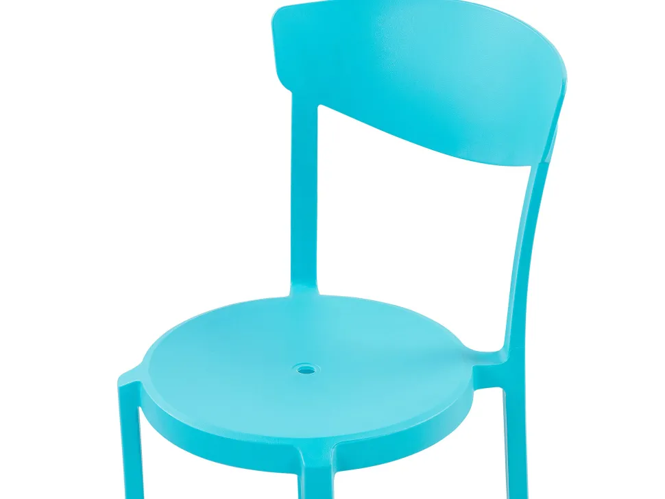 Conjunto De Jardim Com 4 Lugares Azul E Branco Sersale/Vieste