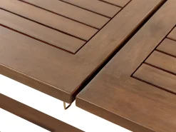 Conjunto De Jardim Com 6 Lugares Em Madeira Escura De Acacia Amantea