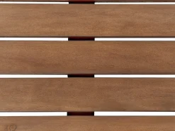 Conjunto De Jardim Com 6 Lugares Em Madeira Escura De Acacia Amantea