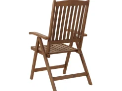 Conjunto De Jardim Com 6 Lugares Em Madeira Escura De Acacia Amantea