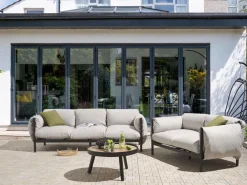 Conjunto De Jardim Com 5 Lugares Em Aluminio Cinzento Claro Esperia