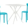 Conjunto De Jardim Com 2 Lugares Azul E Branco Sersale/Vieste