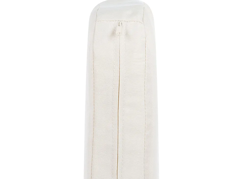 Conjunto De Jardim Com 2 Lugares Em Rattan Natural E Branco Gargano