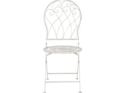 Conjunto De Jardim Com 2 Lugares Em Metal Branco Stiffe