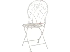 Conjunto De Jardim Com 2 Lugares Em Metal Branco Stiffe