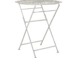 Conjunto De Jardim Com 2 Lugares Em Metal Branco Stiffe