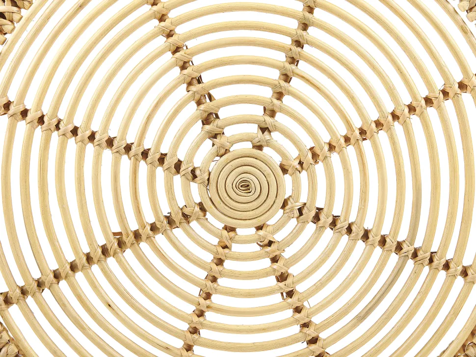 Conjunto De Jardim Com 2 Lugares Em Rattan Cor Natural Florentine Ii / Limni