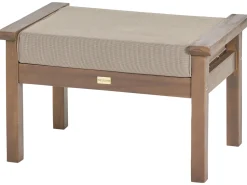 Conjunto De Jardim De 4 Lugares Em Madeira De Acacia Certificada Escura Manila