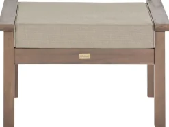 Conjunto De Jardim De 4 Lugares Em Madeira De Acacia Certificada Escura Manila