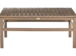 Conjunto De Jardim De 4 Lugares Em Madeira De Acacia Certificada Escura Manila