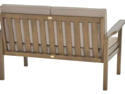 Conjunto De Jardim De 4 Lugares Em Madeira De Acacia Certificada Escura Manila