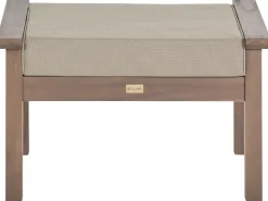 Conjunto De Jardim De 4 Lugares Em Madeira De Acacia Escura Manila