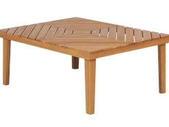 Conjunto De Jardim De Canto 4 Lugares Em Madeira De Acacia Clara Baratti