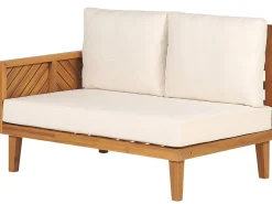 Conjunto De Jardim De Canto 4 Lugares Em Madeira De Acacia Clara Baratti