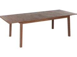 Conjunto De Jardim De Madeira De 8 Lugares Em Madeira De Acacia Escura Cesana